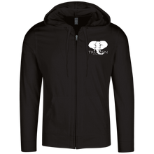 Load image into Gallery viewer, Tru Zen Wear ~ Lightweight Full Zip Hoodie - Tru Zen Wear