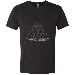 Find Your Tru Zen Skully ~ Men's Triblend T-Shirt - Tru Zen Wear