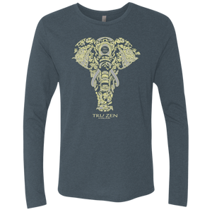 Tru Zen Vintage ~ Men's Triblend LS Crew - Tru Zen Wear