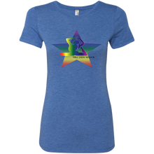 Load image into Gallery viewer, Yoga Star Special Luv ~ Ladies&#39; Triblend T-Shirt - Tru Zen Wear