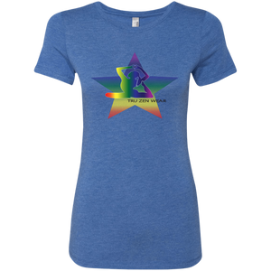 Yoga Star Special Luv ~ Ladies' Triblend T-Shirt - Tru Zen Wear