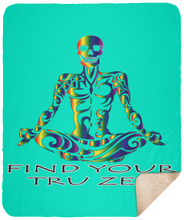 Load image into Gallery viewer, Find Your Tru Zen ~ SHM Sherpa Blanket - 50x60 - Tru Zen Wear
