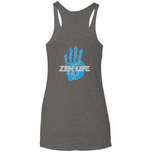 Tru Zen / Tru Life ~ Ladies' Triblend Racerback Tank - Tru Zen Wear