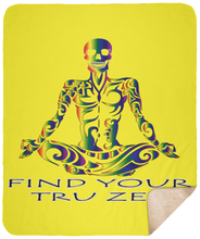 Load image into Gallery viewer, Find Your Tru Zen ~ SHM Sherpa Blanket - 50x60 - Tru Zen Wear