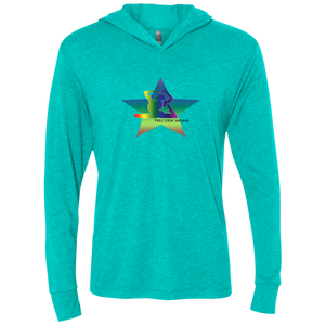 Yoga Star Special Luv ~ Ladies Triblend LS Hooded T-Shirt - Tru Zen Wear