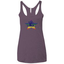 Load image into Gallery viewer, Yoga Star Luv ~ Ladies&#39; Triblend Racerback Tank - Tru Zen Wear
