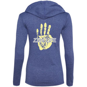 Tru Zen Vintage ~ Ladies' LS T-Shirt Hoodie - Tru Zen Wear