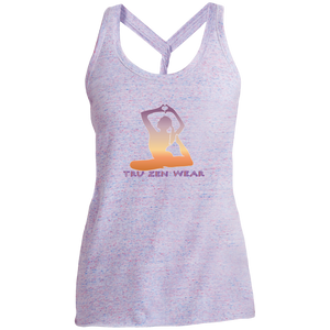 Yoga Luv ~  Ladies Cosmic Twist Back Tank - Tru Zen Wear