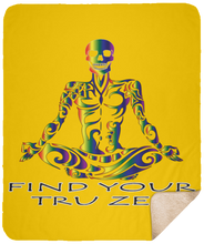Load image into Gallery viewer, Find Your Tru Zen ~ SHM Sherpa Blanket - 50x60 - Tru Zen Wear