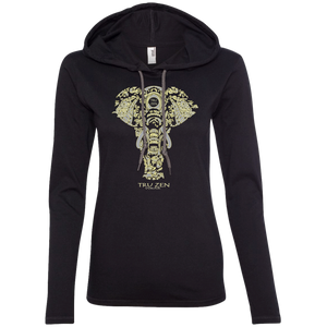 Tru Zen Vintage ~ Ladies' LS T-Shirt Hoodie - Tru Zen Wear