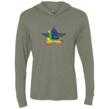Load image into Gallery viewer, Yoga Star Special Luv ~ Ladies Triblend LS Hooded T-Shirt - Tru Zen Wear