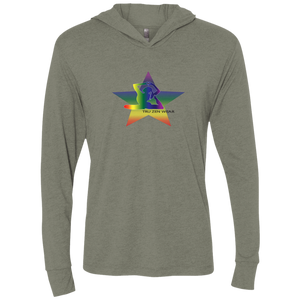 Yoga Star Special Luv ~ Ladies Triblend LS Hooded T-Shirt - Tru Zen Wear