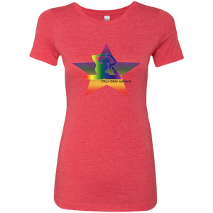 Yoga Star Special Luv ~ Ladies' Triblend T-Shirt - Tru Zen Wear