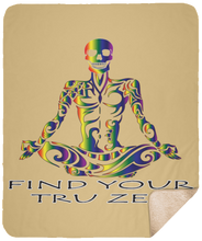 Load image into Gallery viewer, Find Your Tru Zen ~ SHM Sherpa Blanket - 50x60 - Tru Zen Wear