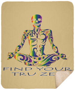 Find Your Tru Zen ~ SHM Sherpa Blanket - 50x60 - Tru Zen Wear