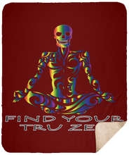 Load image into Gallery viewer, Find Your Tru Zen ~ SHM Sherpa Blanket - 50x60 - Tru Zen Wear