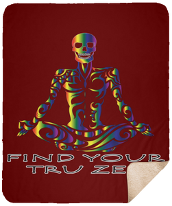 Find Your Tru Zen ~ SHM Sherpa Blanket - 50x60 - Tru Zen Wear