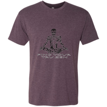 Load image into Gallery viewer, Find Your Tru Zen Skully ~ Men&#39;s Triblend T-Shirt - Tru Zen Wear