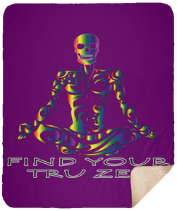 Find Your Tru Zen ~ SHM Sherpa Blanket - 50x60 - Tru Zen Wear