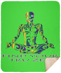 Find Your Tru Zen ~ SHM Sherpa Blanket - 50x60 - Tru Zen Wear