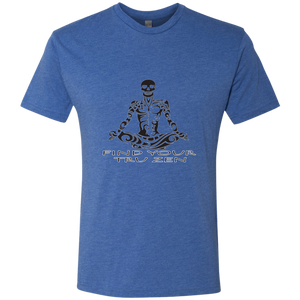 Find Your Tru Zen Skully ~ Men's Triblend T-Shirt - Tru Zen Wear