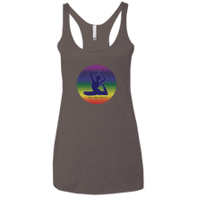 Load image into Gallery viewer, Yoga Sun Luv ~ Ladies&#39; Triblend Racerback Tank - Tru Zen Wear