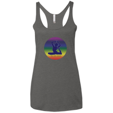 Load image into Gallery viewer, Yoga Sun Luv ~ Ladies&#39; Triblend Racerback Tank - Tru Zen Wear