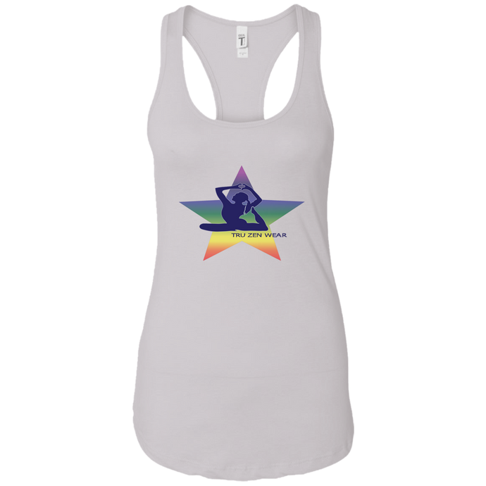 Yoga Star Luv ~ Ladies Ideal Racerback Tank - Tru Zen Wear