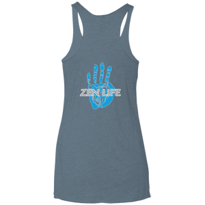 Tru Zen / Tru Life ~ Ladies' Triblend Racerback Tank - Tru Zen Wear