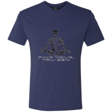 Load image into Gallery viewer, Find Your Tru Zen Skully ~ Men&#39;s Triblend T-Shirt - Tru Zen Wear