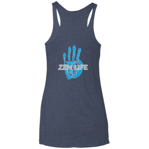 Tru Zen / Tru Life ~ Ladies' Triblend Racerback Tank - Tru Zen Wear