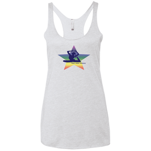 Yoga Star Luv ~ Ladies' Triblend Racerback Tank - Tru Zen Wear