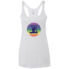 Load image into Gallery viewer, Yoga Sun Luv ~ Ladies&#39; Triblend Racerback Tank - Tru Zen Wear