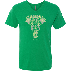 Tru Zen Vintage ~ Men's Triblend V-Neck T-Shirt - Tru Zen Wear