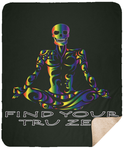 Find Your Tru Zen ~ SHM Sherpa Blanket - 50x60 - Tru Zen Wear