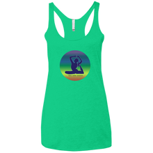 Load image into Gallery viewer, Yoga Sun Luv ~ Ladies&#39; Triblend Racerback Tank - Tru Zen Wear