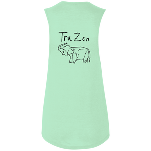 B8803 Ladies' Flowy Muscle Tank - Tru Zen Wear