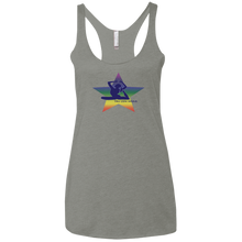 Load image into Gallery viewer, Yoga Star Luv ~ Ladies&#39; Triblend Racerback Tank - Tru Zen Wear