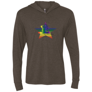 Yoga Star Special Luv ~ Ladies Triblend LS Hooded T-Shirt - Tru Zen Wear