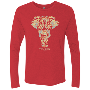 Tru Zen Vintage ~ Men's Triblend LS Crew - Tru Zen Wear