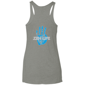 Tru Zen / Tru Life ~ Ladies' Triblend Racerback Tank - Tru Zen Wear