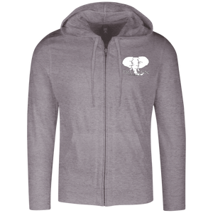 Tru Zen Wear ~ Lightweight Full Zip Hoodie - Tru Zen Wear