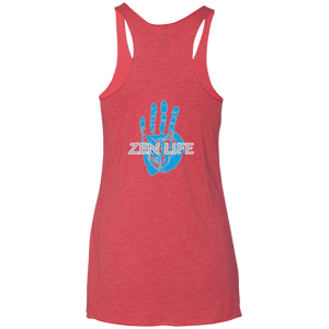 Tru Zen / Tru Life ~ Ladies' Triblend Racerback Tank - Tru Zen Wear