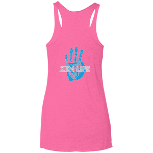 Tru Zen / Tru Life ~ Ladies' Triblend Racerback Tank - Tru Zen Wear