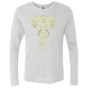 Tru Zen Vintage ~ Men's Triblend LS Crew - Tru Zen Wear