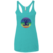 Load image into Gallery viewer, Yoga Sun Luv ~ Ladies&#39; Triblend Racerback Tank - Tru Zen Wear