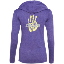 Load image into Gallery viewer, Tru Zen Vintage ~ Ladies&#39; LS T-Shirt Hoodie - Tru Zen Wear