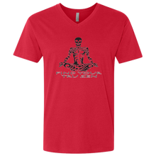 Load image into Gallery viewer, Find Your Tru Zen Skully ~ Men&#39;s Premium Fitted SS V-Neck - Tru Zen Wear