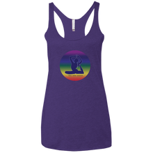 Load image into Gallery viewer, Yoga Sun Luv ~ Ladies&#39; Triblend Racerback Tank - Tru Zen Wear