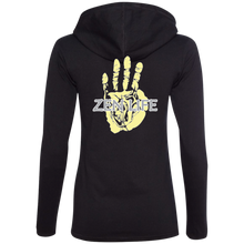 Load image into Gallery viewer, Tru Zen Vintage ~ Ladies&#39; LS T-Shirt Hoodie - Tru Zen Wear